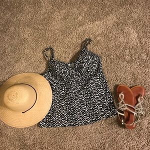 Merona Underwire Tankini Top